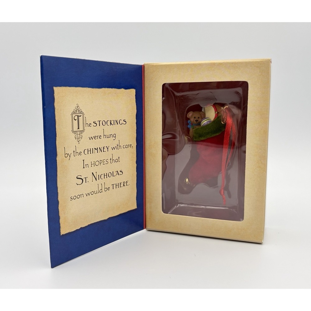 Hallmark Keepsake Ornament 2001 Twas The Night Before Christmas Volume 2 VTG